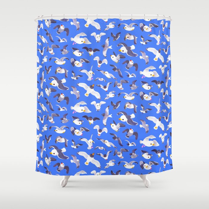 Gull Shower Curtain Gallery Image 1