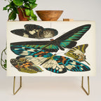 Vintage Butterfly Illustration EA Seguy Papillon Credenza Gallery Image 1