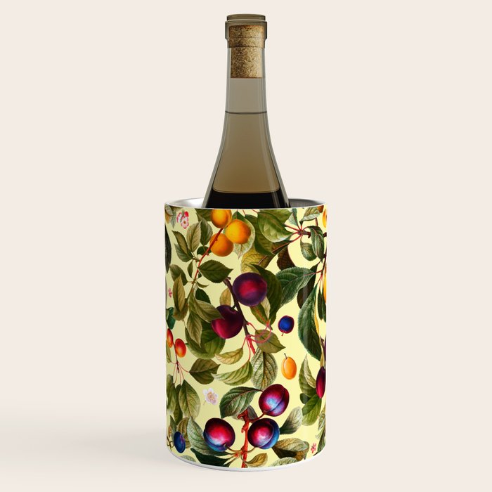 Vintage Fruit Pattern XXI Wine Chiller Gallery Image 1