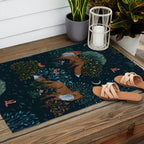 Forest Foxes Outdoor Rug Gallery Image 2