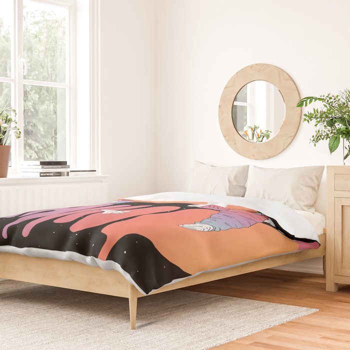 The Contemplation of Existence Duvet Cover Gallery Image 2
