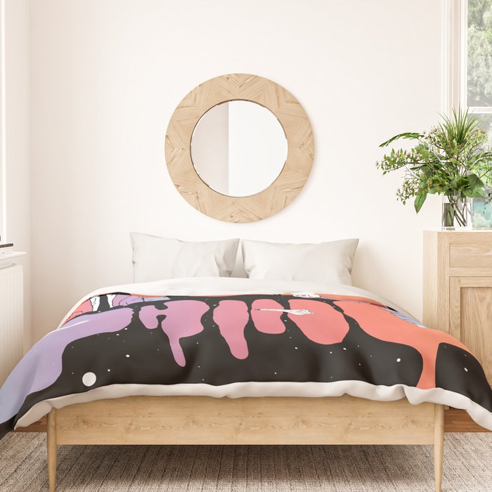 The Contemplation of Existence Duvet Cover Gallery Image 3