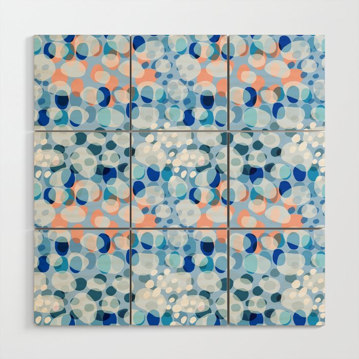 Rock Pool reflection Wood Wall Art Gallery Image 1