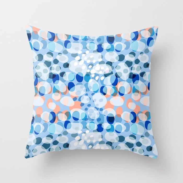 Rock Pool reflection Throw Pillow Gallery Image 6