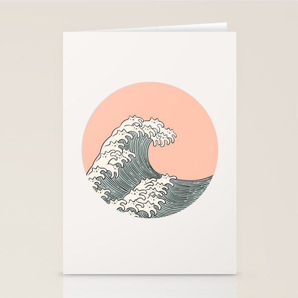 Cat Landscape 201: The Cat Wave Stationery Card Gallery Image 2
