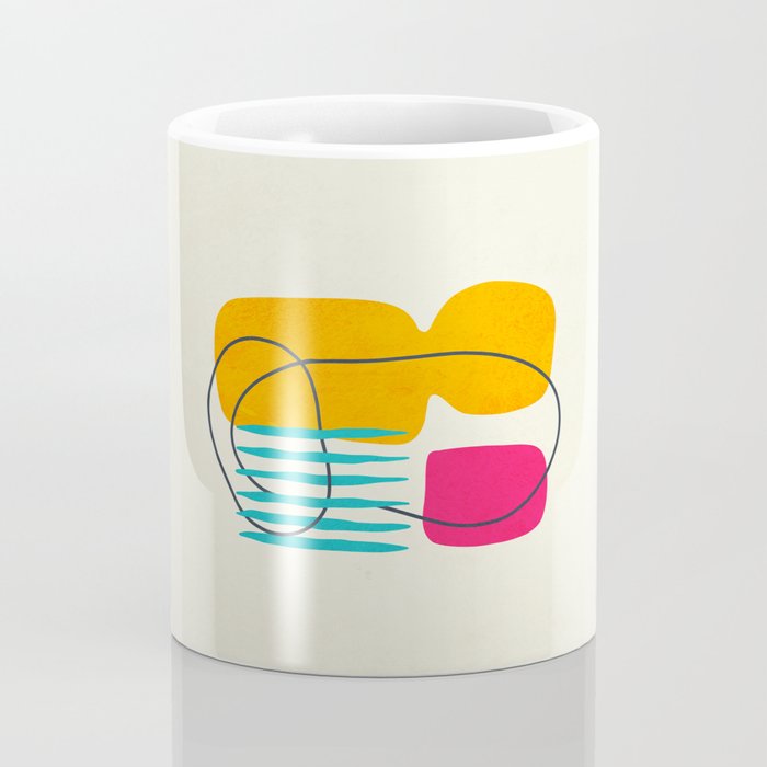 Mid Century Abstraction Coffee Mug Gallery Image 4