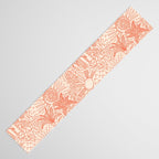 Polynesian Dancers Coral Peach Table Runner Gallery Image 3