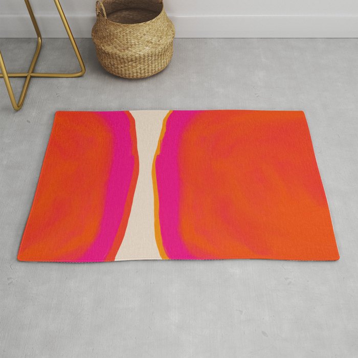 Overheat - Abstract Shapes Study Rug Gallery Image 1