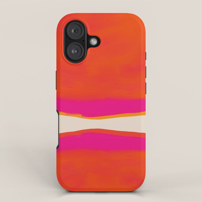 Overheat - Abstract Shapes Study iPhone Case Gallery Image 1