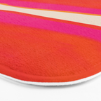 Overheat - Abstract Shapes Study Bath Mat Gallery Image 3