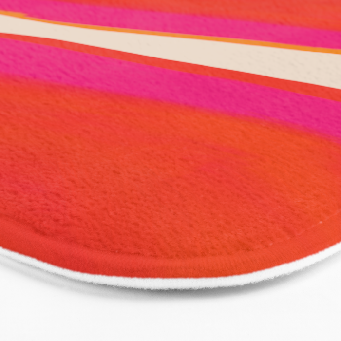 Overheat - Abstract Shapes Study Bath Mat Gallery Image 3