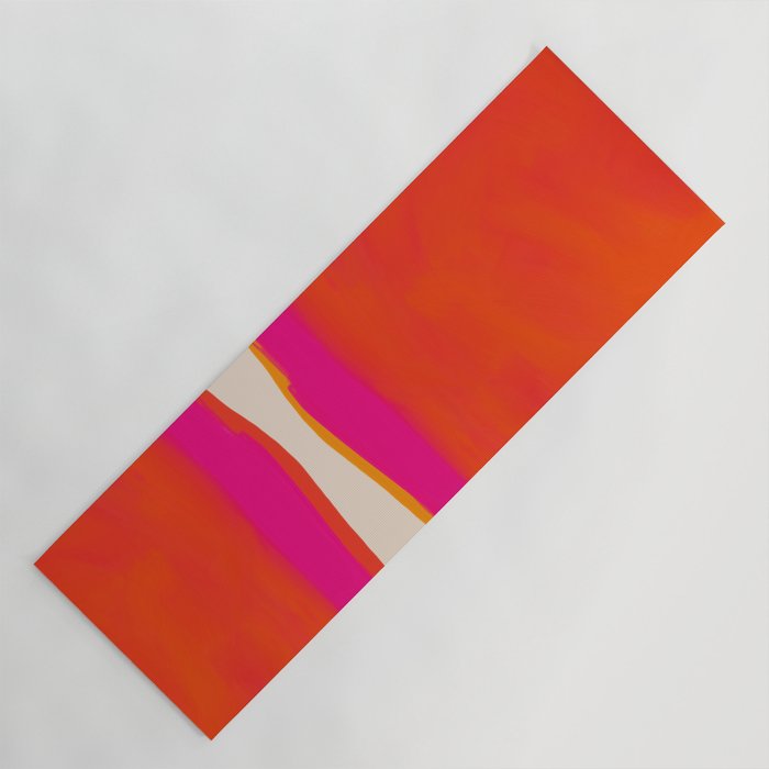 Overheat - Abstract Shapes Study Yoga Mat Gallery Image 1
