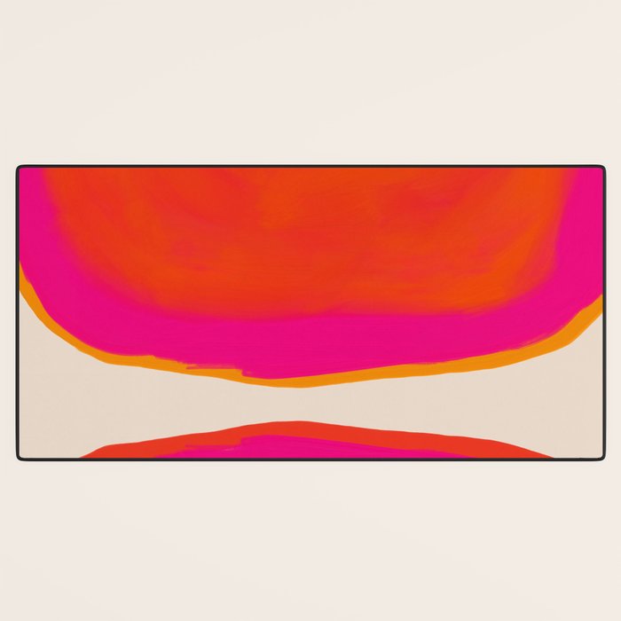 Overheat - Abstract Shapes Study Desk Mat Gallery Image 3