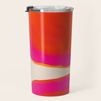 Overheat - Abstract Shapes Study Travel Mug Gallery Image 3