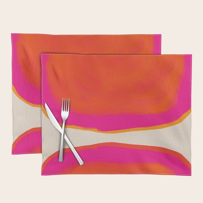 Overheat - Abstract Shapes Study Placemat Gallery Image 1