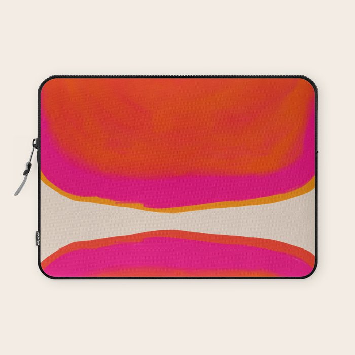 Overheat - Abstract Shapes Study Laptop Sleeve Gallery Image 1