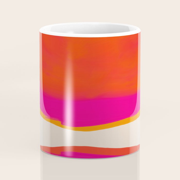 Overheat - Abstract Shapes Study Coffee Mug Gallery Image 4