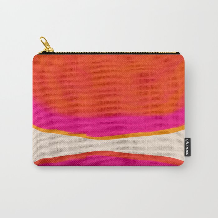Overheat - Abstract Shapes Study Carry All Pouch Gallery Image 1