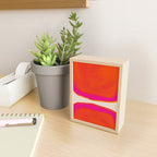 Overheat - Abstract Shapes Study Mini Art Print Gallery Image 2