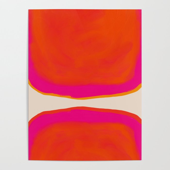 Overheat - Abstract Shapes Study Poster Gallery Image 1