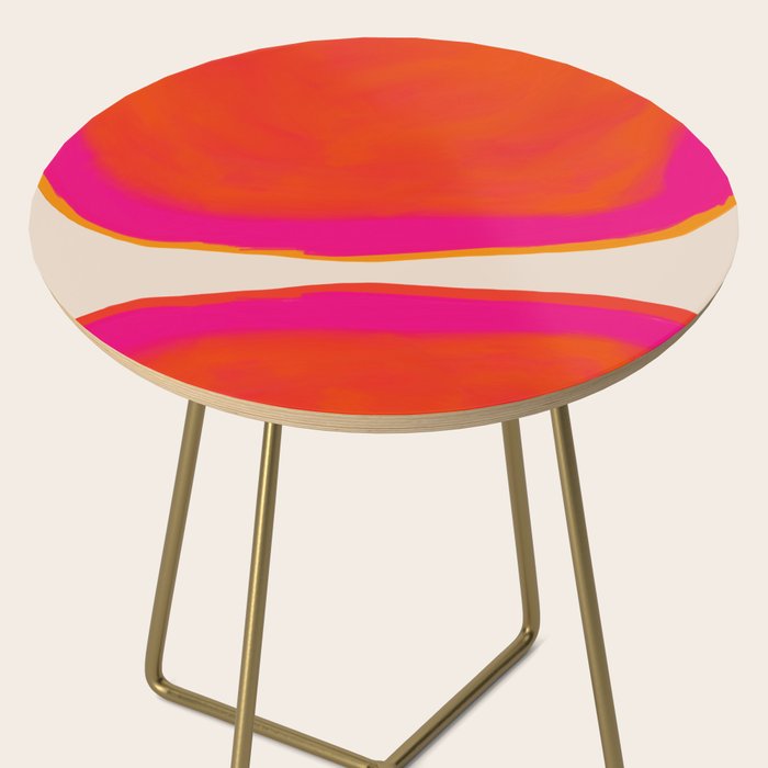 Overheat - Abstract Shapes Study Side Table Gallery Image 2