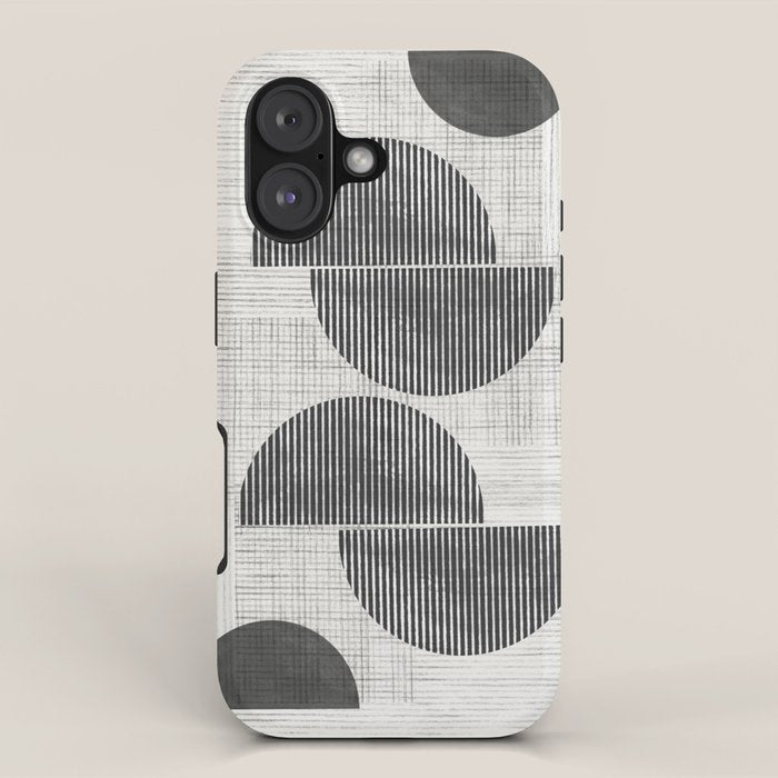Old Retro Graphic Paper iPhone Case Gallery Image 1