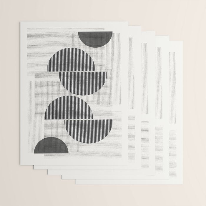 Old Retro Graphic Paper Wrapping Paper Gallery Image 3