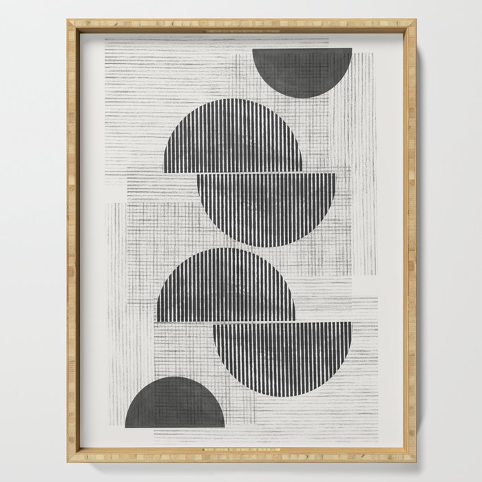 Old Retro Graphic Paper Serving Tray Gallery Image 1