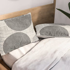 Old Retro Graphic Paper Pillow Sham Gallery Image 2
