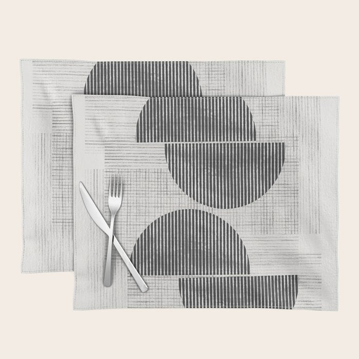 Old Retro Graphic Paper Placemat Gallery Image 1