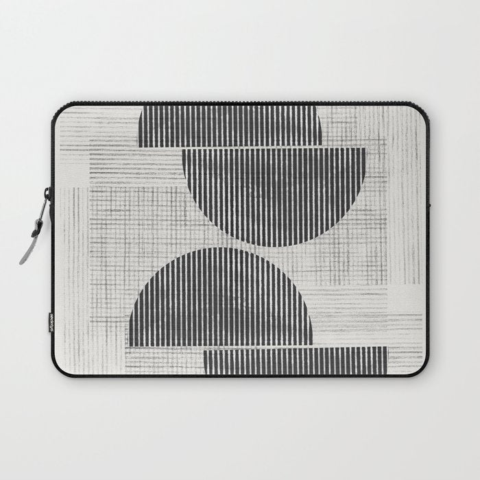 Old Retro Graphic Paper Laptop Sleeve Gallery Image 1
