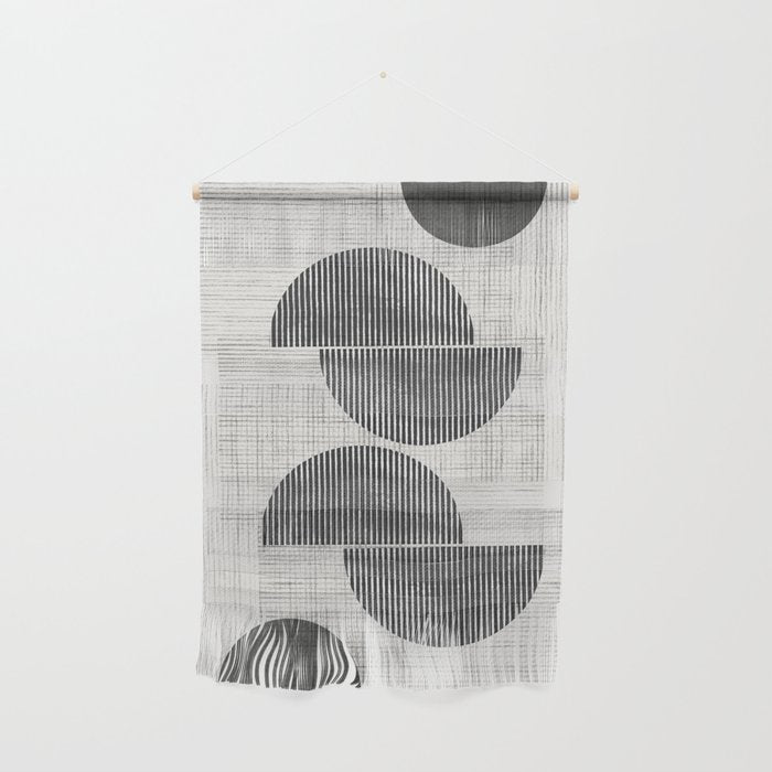 Old Retro Graphic Paper Wall Hanging Gallery Image 1