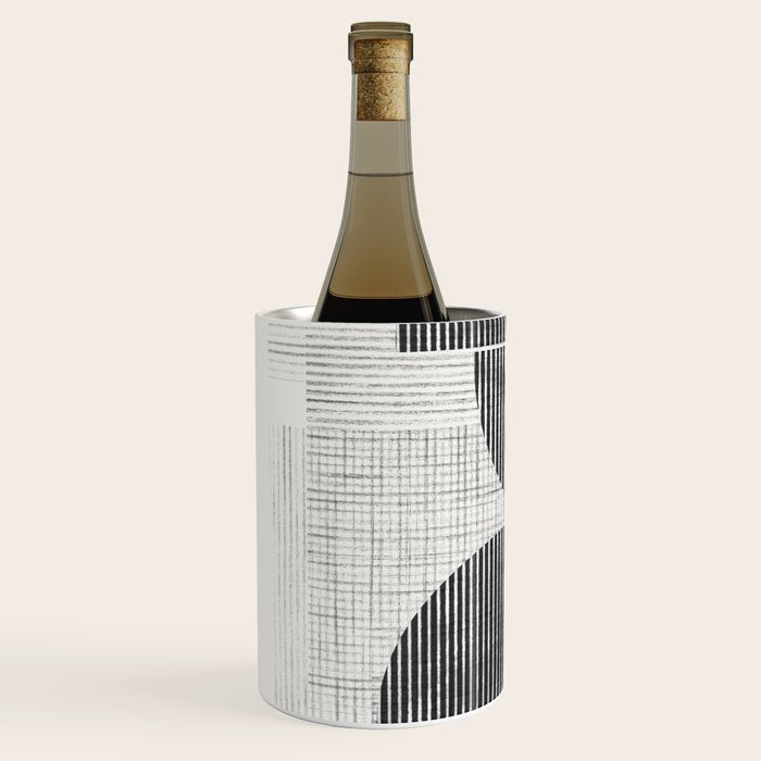 Old Retro Graphic Paper Wine Chiller Gallery Image 2