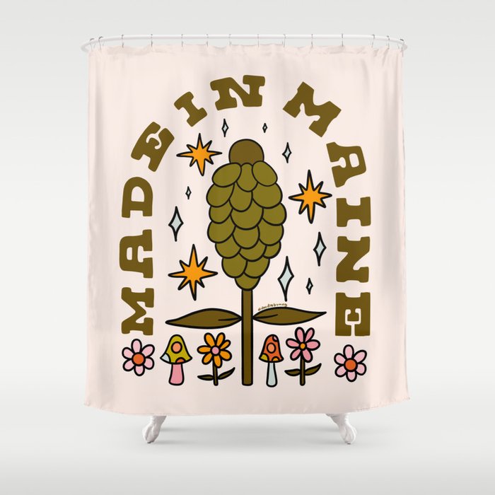 Made In Maine Shower Curtain Gallery Image 1
