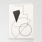 Abstract Minimal Geometric 1 Stationery Card Gallery Image 2