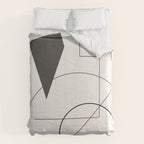 Abstract Minimal Geometric 1 Comforter Gallery Image 6