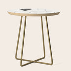 Abstract Minimal Geometric 1 Side Table Gallery Image 1