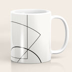 Abstract Minimal Geometric 1 Coffee Mug Gallery Image 1