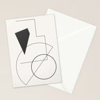 Abstract Minimal Geometric 1 Stationery Card Gallery Image 2