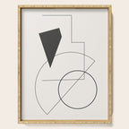 Abstract Minimal Geometric 1 Serving Tray Gallery Image 1