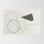 Abstract Minimal Geometric 1 Rug Gallery Image 2
