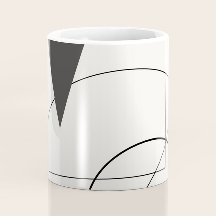 Abstract Minimal Geometric 1 Coffee Mug Gallery Image 4