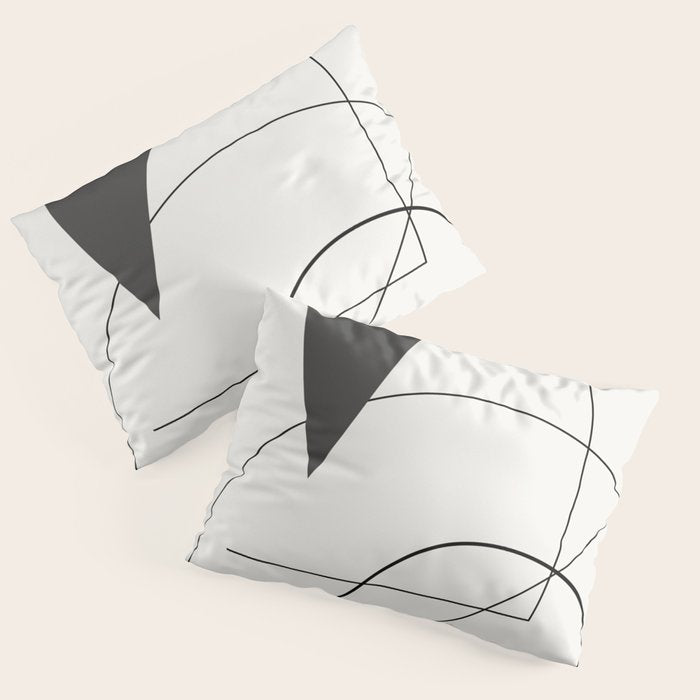 Abstract Minimal Geometric 1 Pillow Sham Gallery Image 1