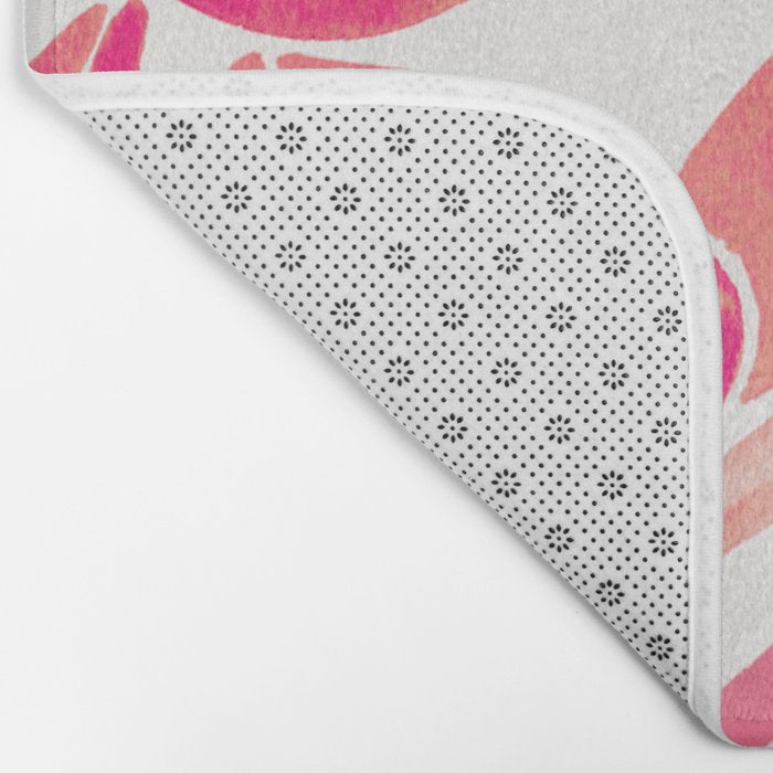 Tropical Toucans - Pink OmbrÃ© Palette Bath Mat Gallery Image 2