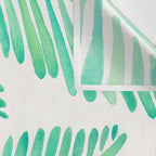 Tropical Banana Leaves - Mint Palette Wall Tapestry Gallery Image 3