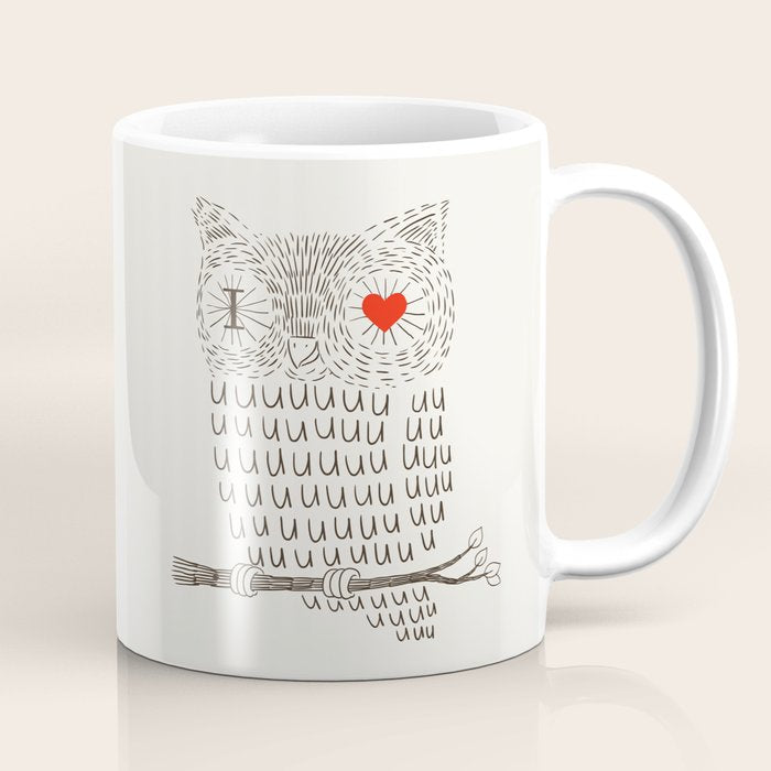 I Love Uuuuuuuu Coffee Mug Gallery Image 1