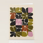 Block Flowers Stationery Card Gallery Image 2