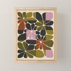 Block Flowers Mini Art Print Gallery Image 1
