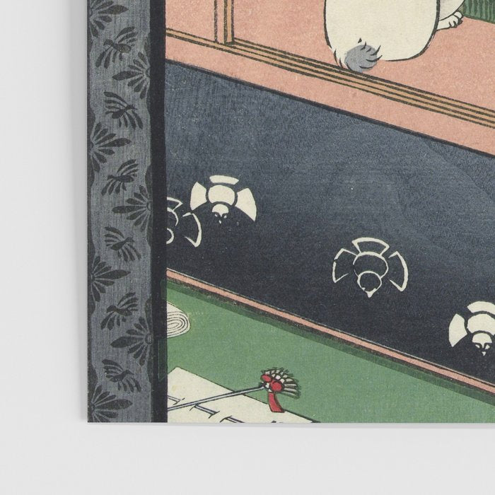 Utagawa Hiroshige Japanese Woodblock Cat Print Poster Gallery Image 3