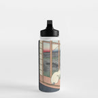 Utagawa Hiroshige Japanese Woodblock Cat Print Water Bottle Gallery Image 3
